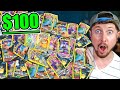 WHATS INSIDE $100 OF DOLLAR TREE POKEMON PACKS??? Opening Ultra Rare Cards