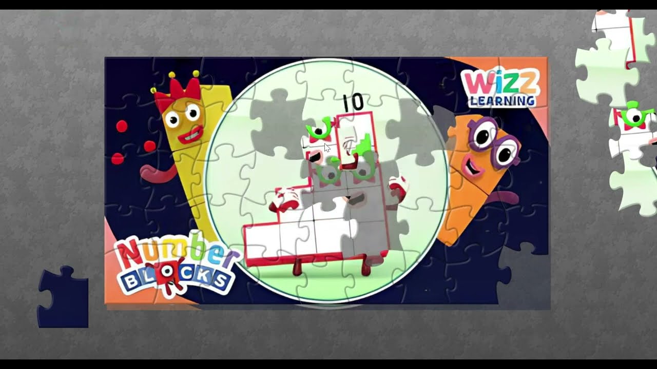 @Numberblocks Numberblocks wizz Learning with world number puzzle game ...