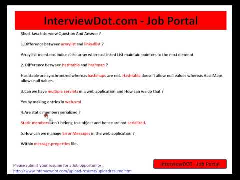 Are static members serialized Java Interview