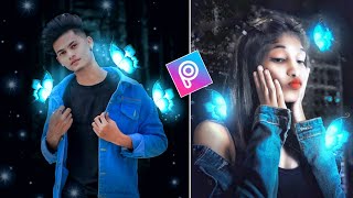 PicsArt Tutorial - Edit Dark Ton Effect With Glowing Butterfly | PicsArt Editing 2020 screenshot 5