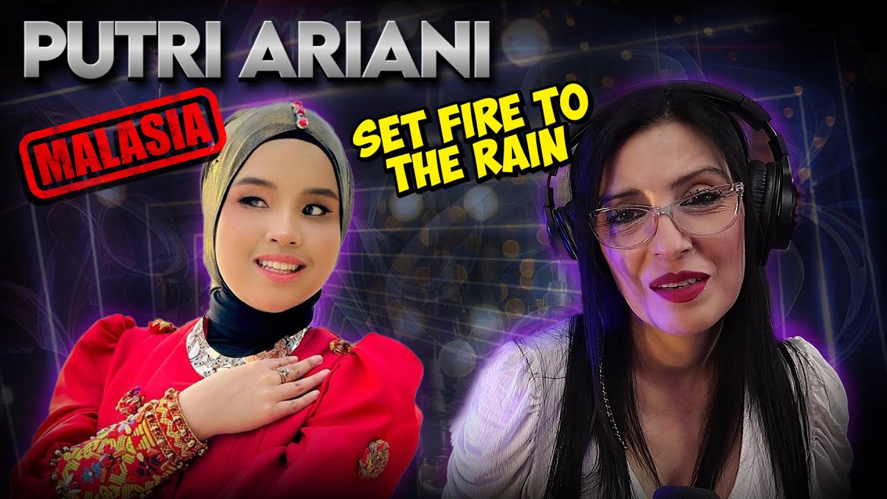 PUTRI ARIANI - Set Fire To The Rain (Adele Cover) | ARGENTINA REACTION