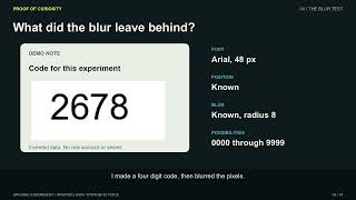 I Blurred a Code. It Was Still Recoverable.