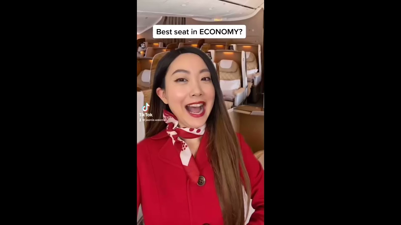 Calculating The Best Seat In Economy Airline Flight Tips Attendant Cabin Crew