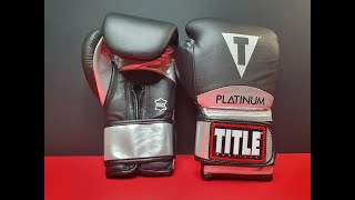 TITLE Platinum Momentous Training Gloves-Обзор тренировочных перчаток  TITLE Platinum Momentous