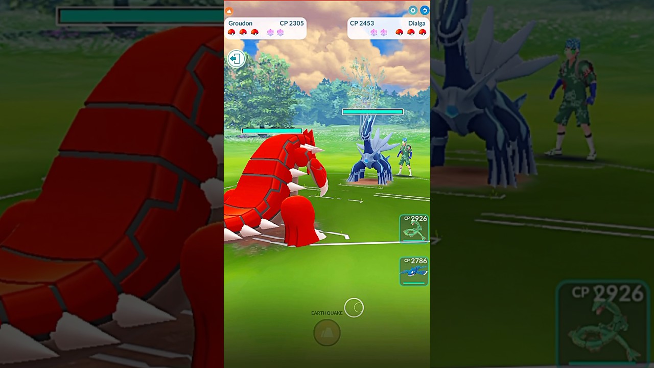 Weather Trio V/S Creation Trio PVP Legendary Battle in #pokemongo