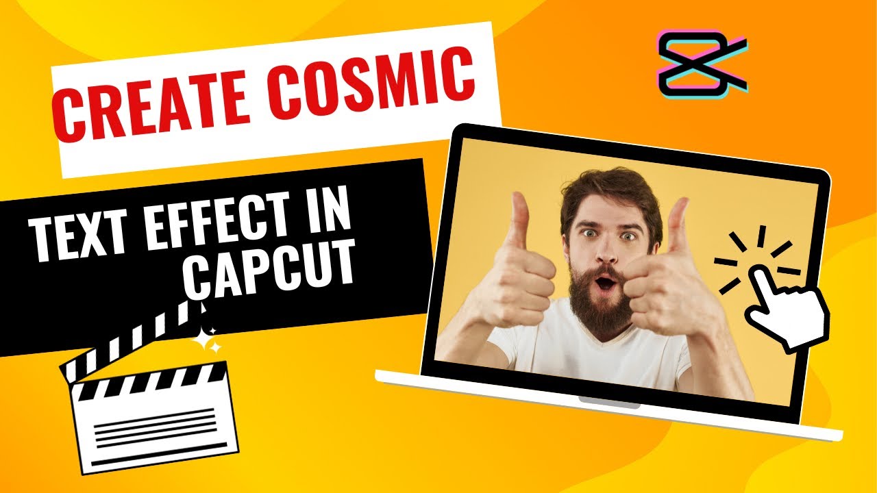 Create cosmic text effect in CapCut |Capcut editing tutorials - YouTube