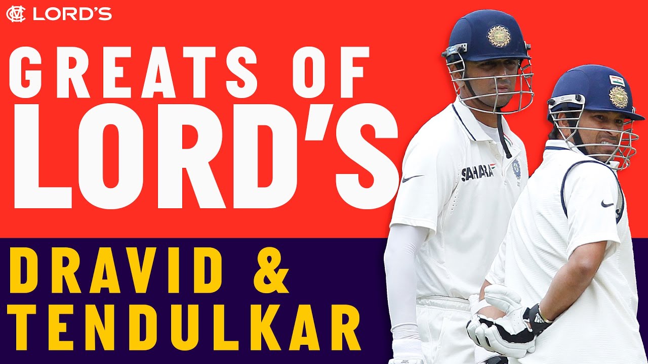 Двое величайших деятелей Индии | Рахул Дравид и Сачин Тендулкар | Lord's