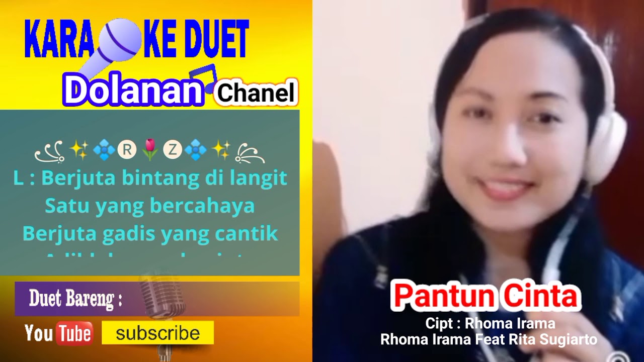 Pantun Cinta Karaoke Smule Feat Lily Indramawan