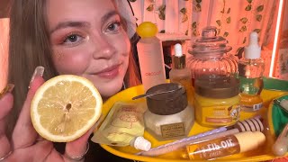 ASMR Honey Lemon 🍯🍋 Glow Spa Treatment (layered sounds, personal attention)