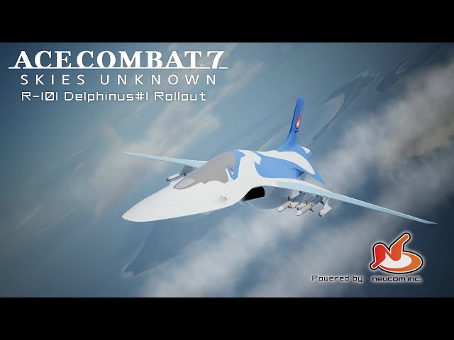 r-103 デルフィナス#3 Ace Combat 3 R-103 Delphinus 3, Hasegawa