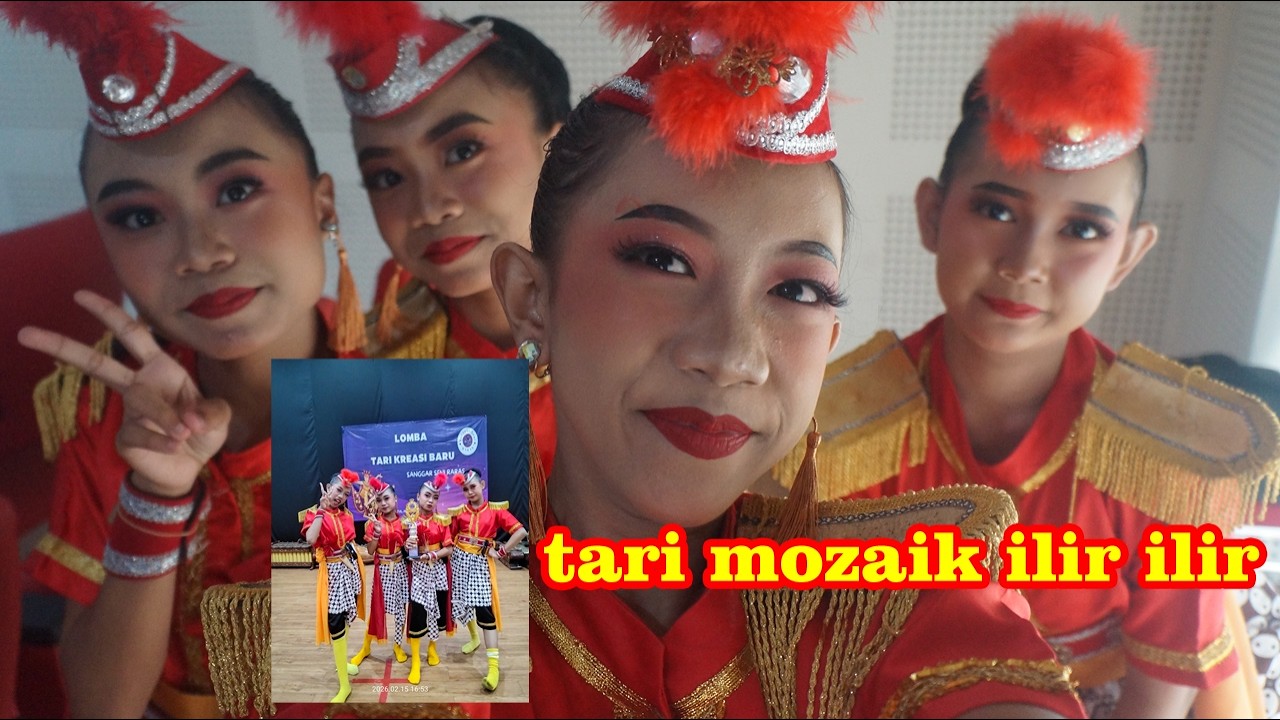 TARI MOZAIK ILIR ILIR II INTAN - TIARA - ANYA - DILLA II SANGGAR TARI OJP