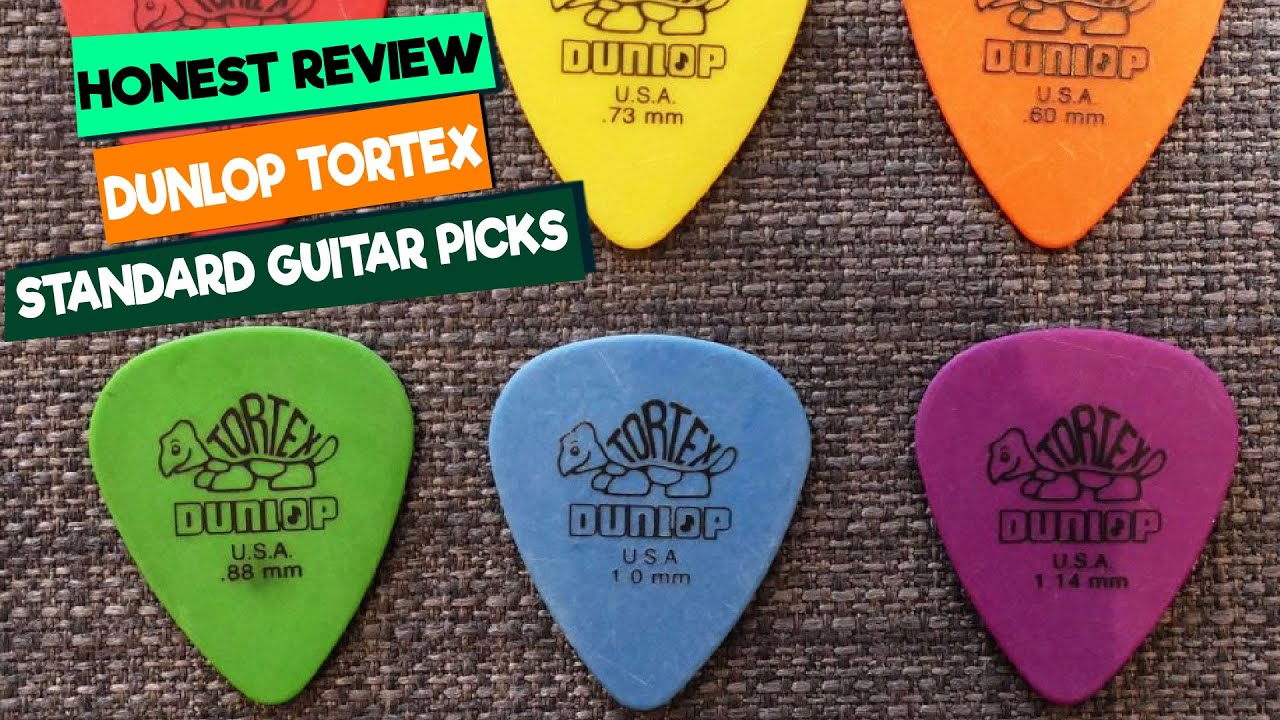 Dunlop Tortex Standard: ПОЛНОЕ руководство по выбору медиатора для гитары (какой цвет подойдет им...