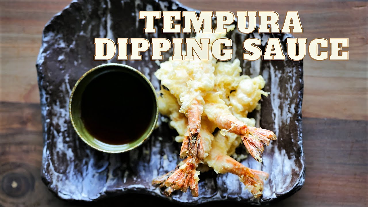 HOW TO MAKE TEMPURA SAUCE l TEMPURA DIPPING SAUCE RECIPE YouTube