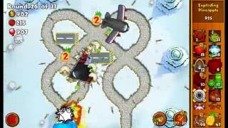 Bloons Monkey City mobile - Packed MOAB on Pretzel screenshot 4