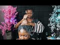 ASMR relaxing deep hair conditioning massage,for ultimate sleep no gum collaboration