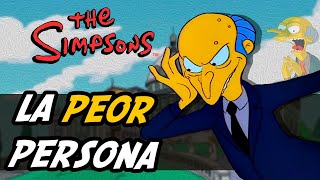 Los actos MÁS HORRIBLES del SR. BURNS