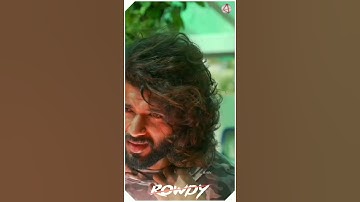 Vijay devarakonda mass attitude WhatsApp status//Arjun Reddy attitude// fullscreen WhatsApp status//