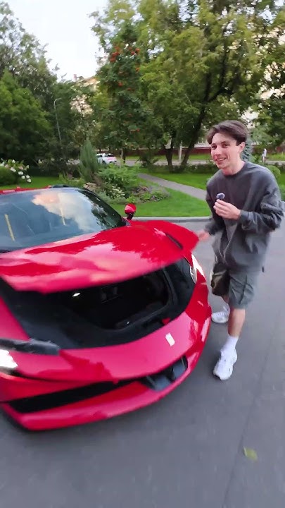 Обзор Феррари СФ90 часть вторая #глазунов #ferrari #shorts - YouTube