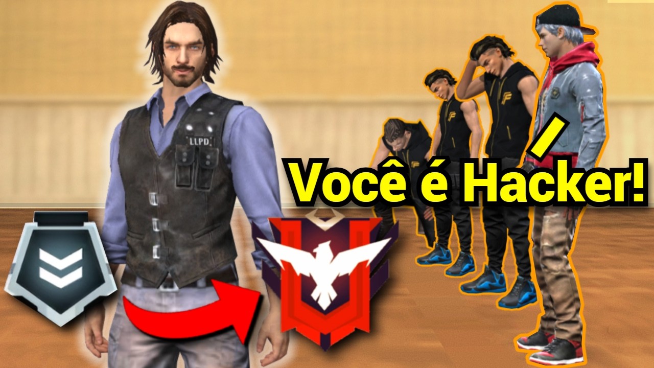 Subi do Prata ao Mestre no CS Rank sem personagem e me acusaram de hack