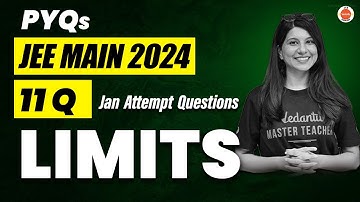 JEE Mains 2024 PYQs | Limits | Maths | Namrata Ma