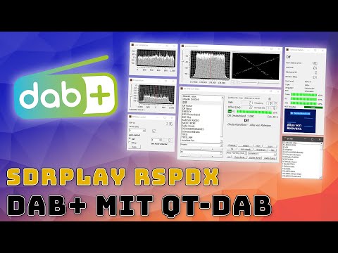 SDRplay RSPdx #04 - DAB+ mit QT-DAB