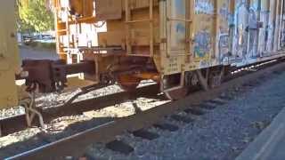 The Toledo Hauler moves through Corvallis, Oregon