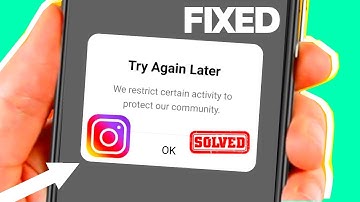 😥instagram we restrict certain content and actions to protect our community | fix try again insta