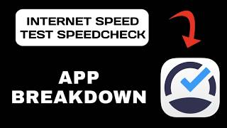 شرح تطبيق Speedcheck لاختبار سرعة الإنترنت - ما الذي يمكن توقعه screenshot 1