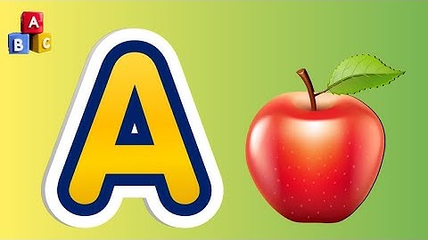 Pre-schoolers Kindergarten Video | Words that Start with 