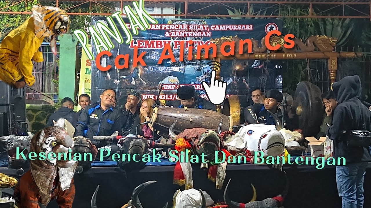 Atraksi Barongsai#keseneian pencak silat dan Banteng an Lembu Putro Joyo #