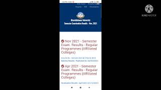BHARATHIDASAN UNIVERSITY Nov 2021 Results published . MADRAS UNIVERSITY Result Server Working Now