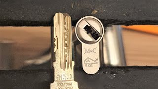 27 Mc Condor 5 Dimple Pins 5 Sliders With False Gates Picked Gutted