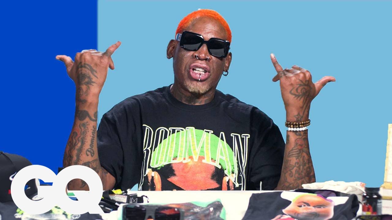 デニス・ロッドマンの人生に欠かせない10アイテム | 10 Essentials