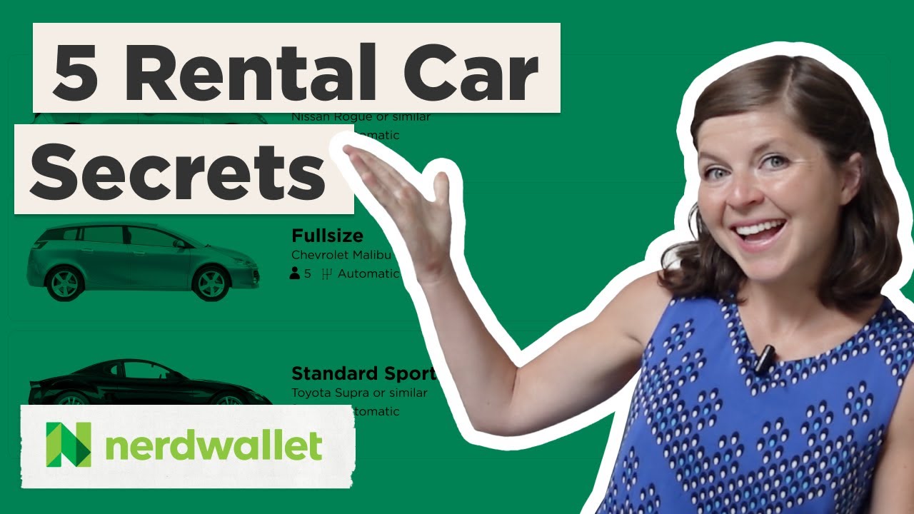 5 Ways To Get the Best Deal On Car Rentals NerdWallet YouTube