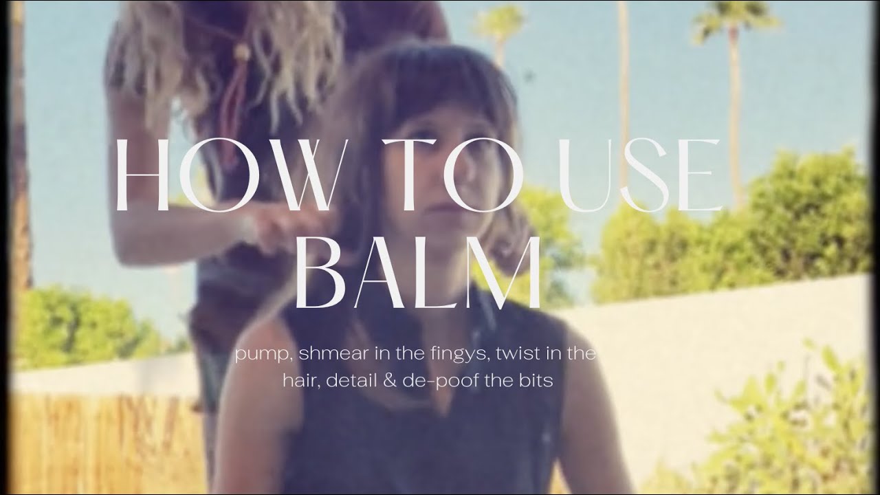 How to use hairstory balm YouTube