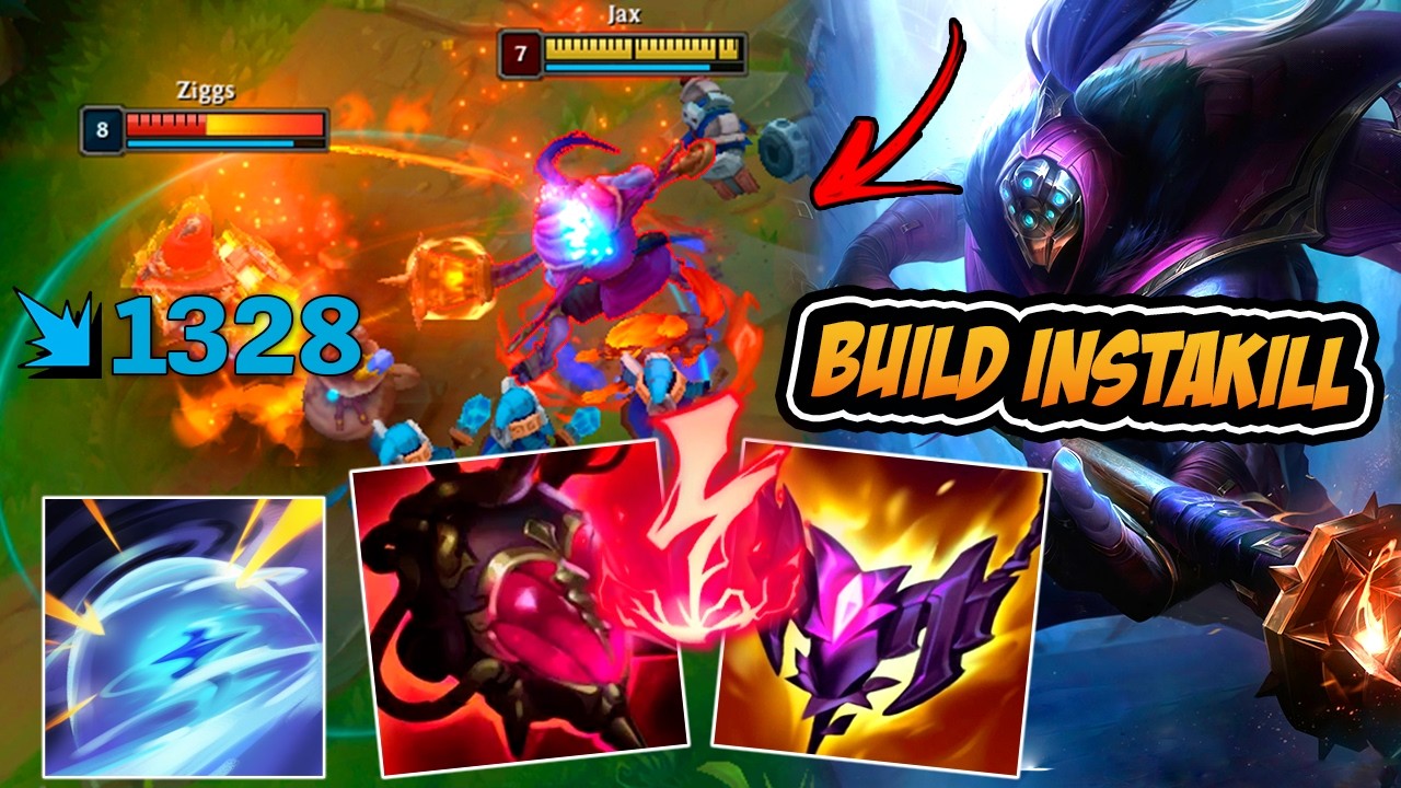 JAX FULL AP EXPLODINDO TODO MUNDO NO COMBO COM ESSA BUILD DE INSTAKILL