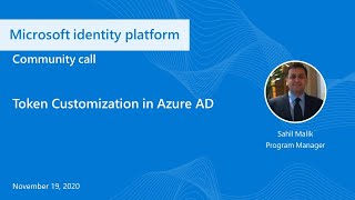 Token Customization in Azure AD - November 2020