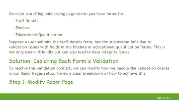 How to Handle Multiple Forms in Razor Pages: Validating Each Model Separately