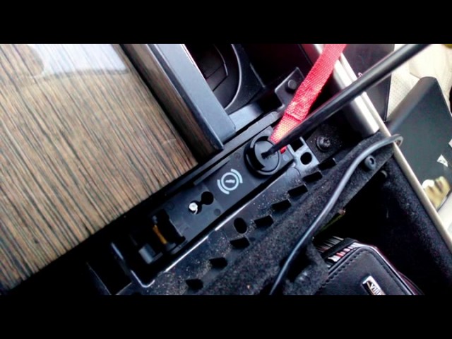 Jaguar xf ручник не работает