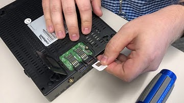 Swapping SIM cards in Cradlepoint 1600