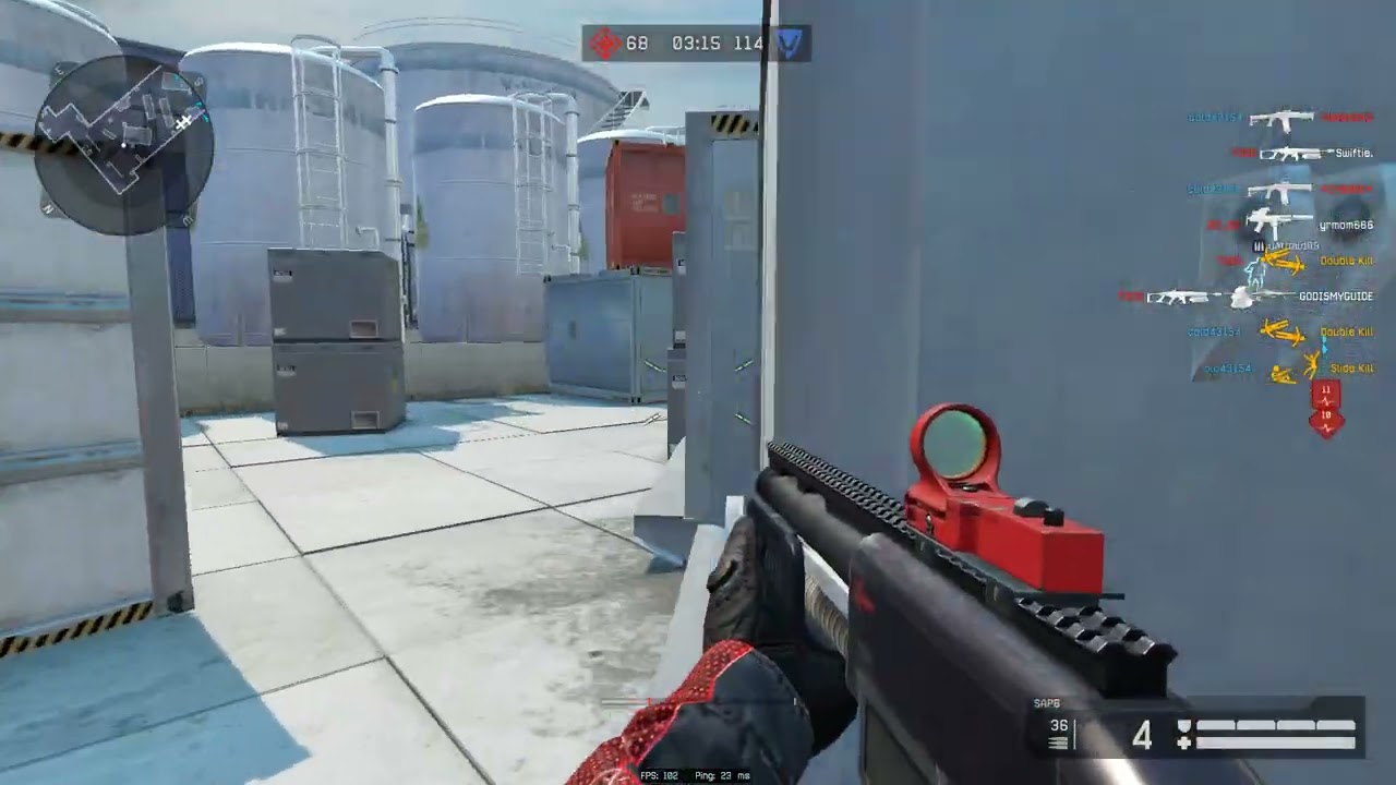 Warface | SAP6 double while sliding