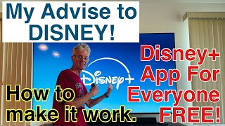 Disney+ App for EVERYONE FREE! - How to make it work! - My Advice To Disney! screenshot 1