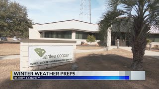 Myrtle Beach, utility officials begin preparing for winter weather