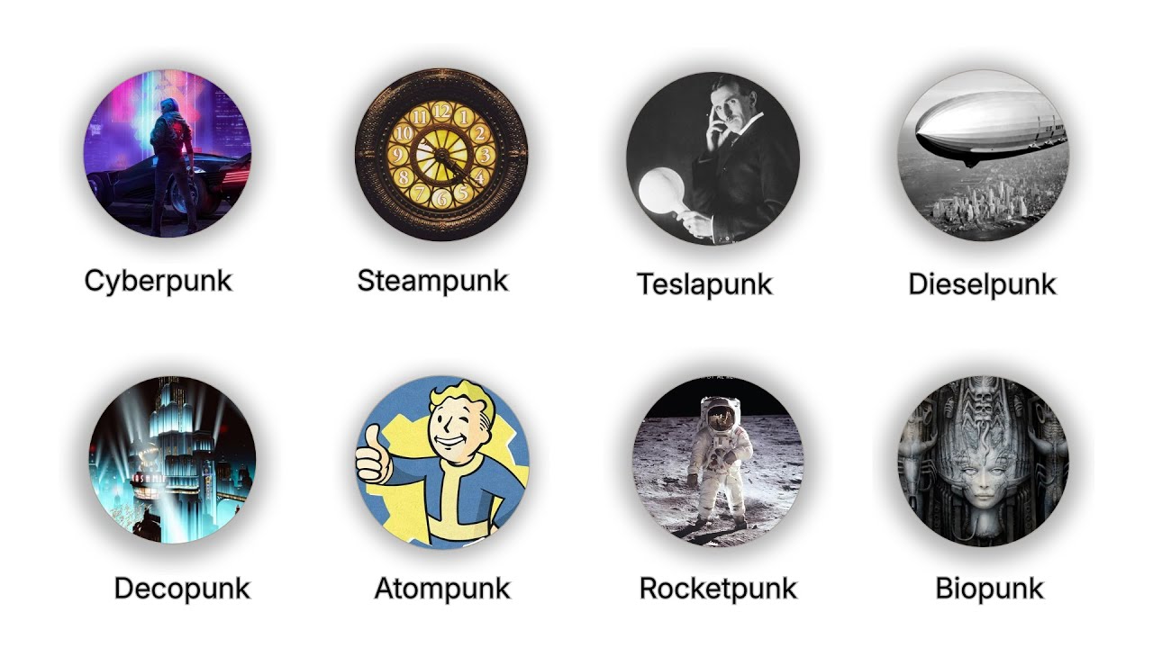 Все поджанры научно-фантастического панка объяснены (Часть I) 