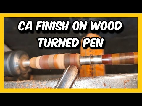 Turn An Artisan Pen (CA Finish) 
