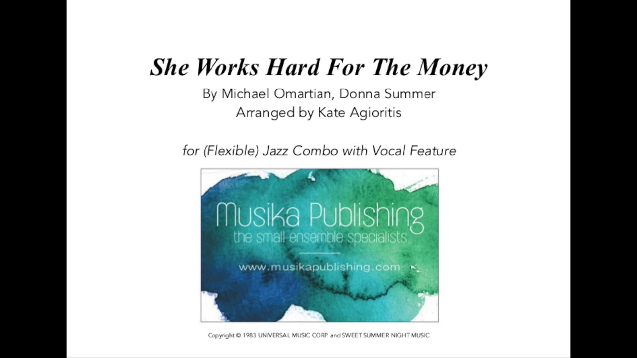 she works hard for the money song