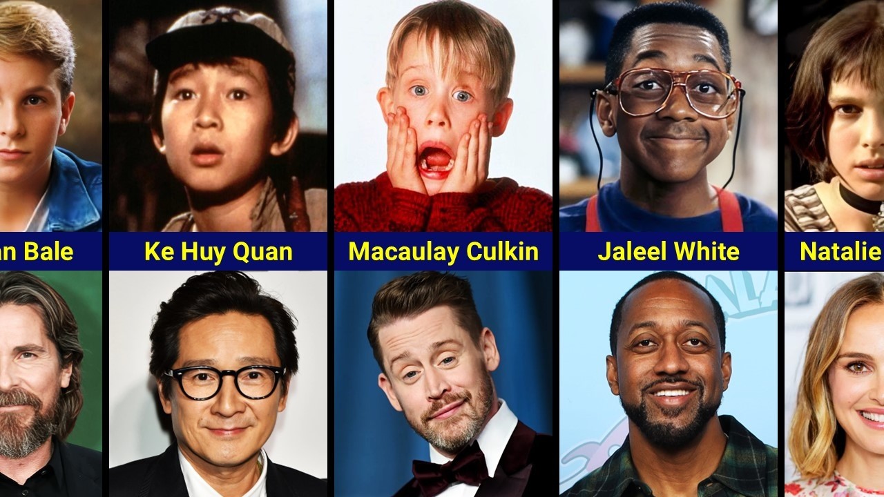 Преображение более 80 известных детей-актеров | Тогда и сейчас