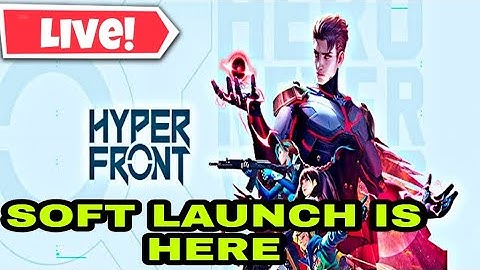 HYPER FRONT LIVE I HYPER FRONT INDIA LIVE I HYPER FRONT SOFT LAUNCH LIVE