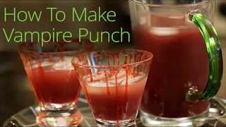 Halloween Vampire Punch Recipe