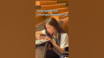 Study tips that will convert you into topper✨|#fypシ #trending #viral #glowup #studywithme #studytips